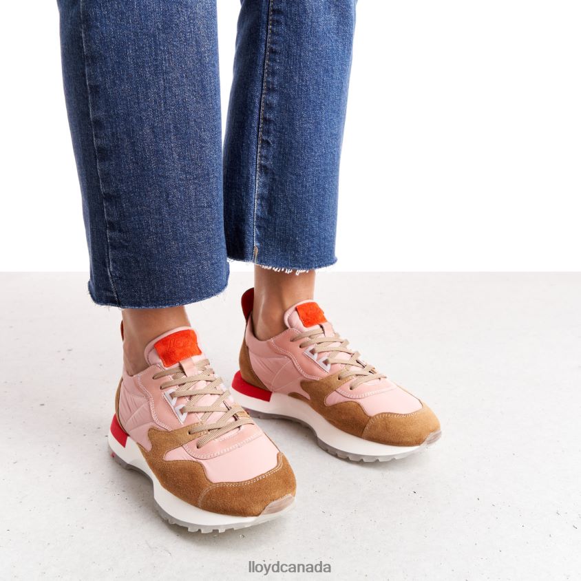 LEATHER LOW TOP SNEAKERS LLOYD Women combined R084ZF805 Shoes