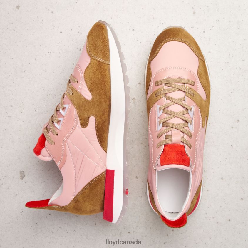 LEATHER LOW TOP SNEAKERS LLOYD Women combined R084ZF805 Shoes