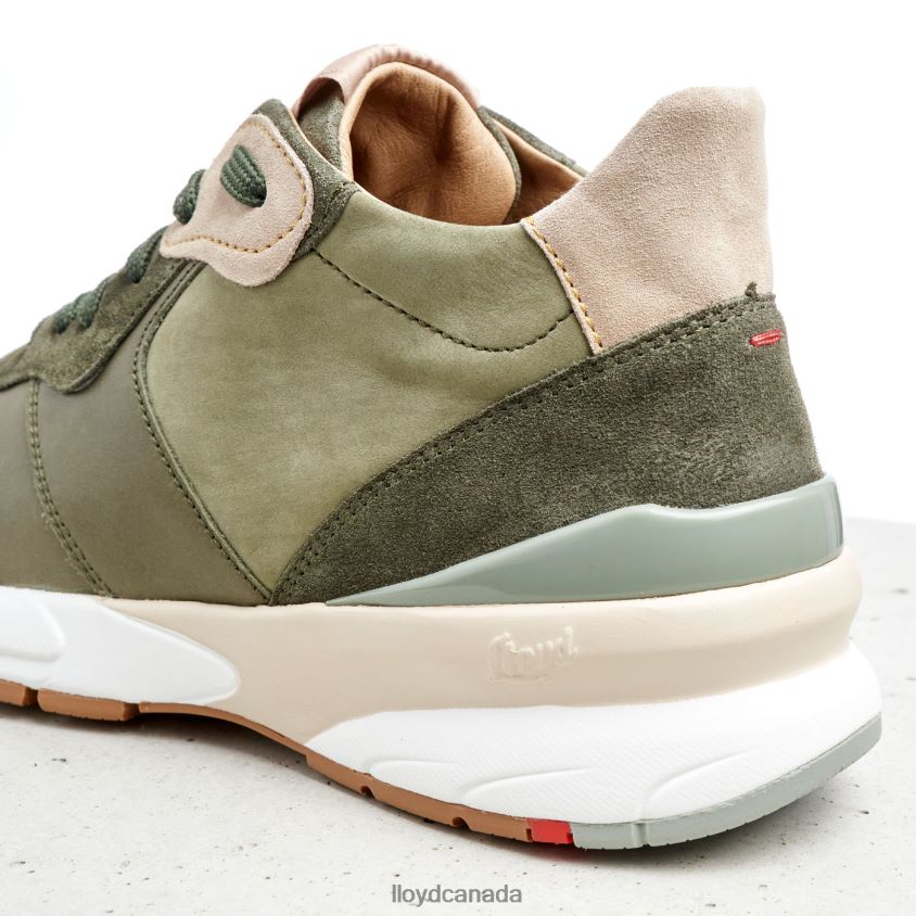 LEATHER LOW TOP SNEAKERS LLOYD Women green R084ZF767 Shoes