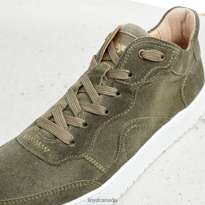 LEATHER LOW TOP SNEAKERS LLOYD Women green R084ZF768 Shoes