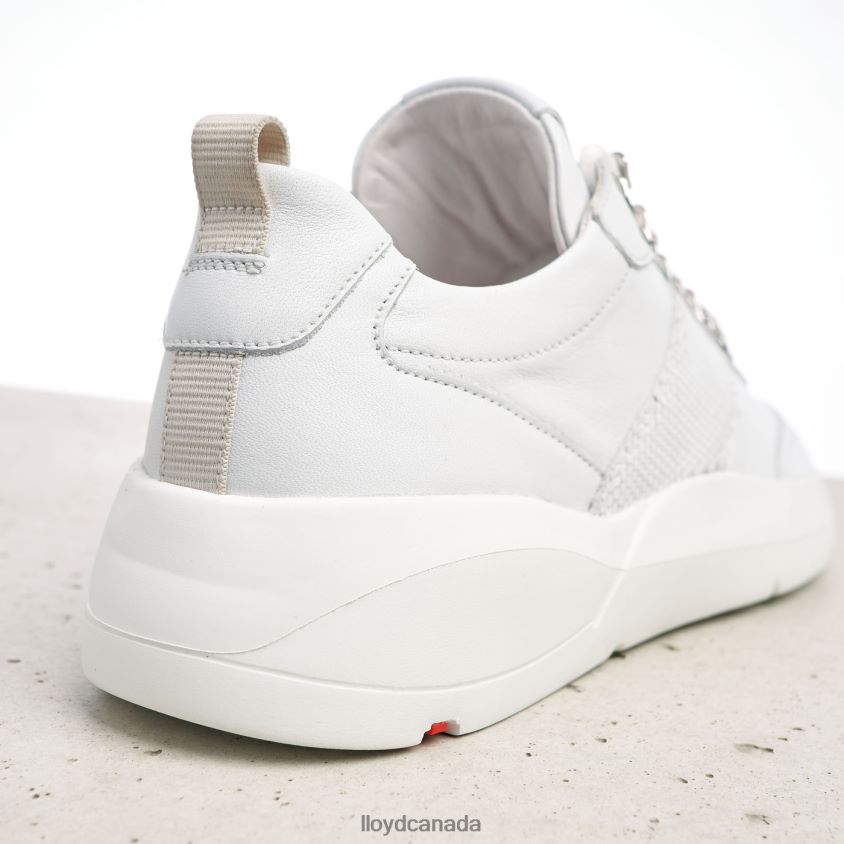 LEATHER SNEAKERS LLOYD Women white R084ZF790 Shoes