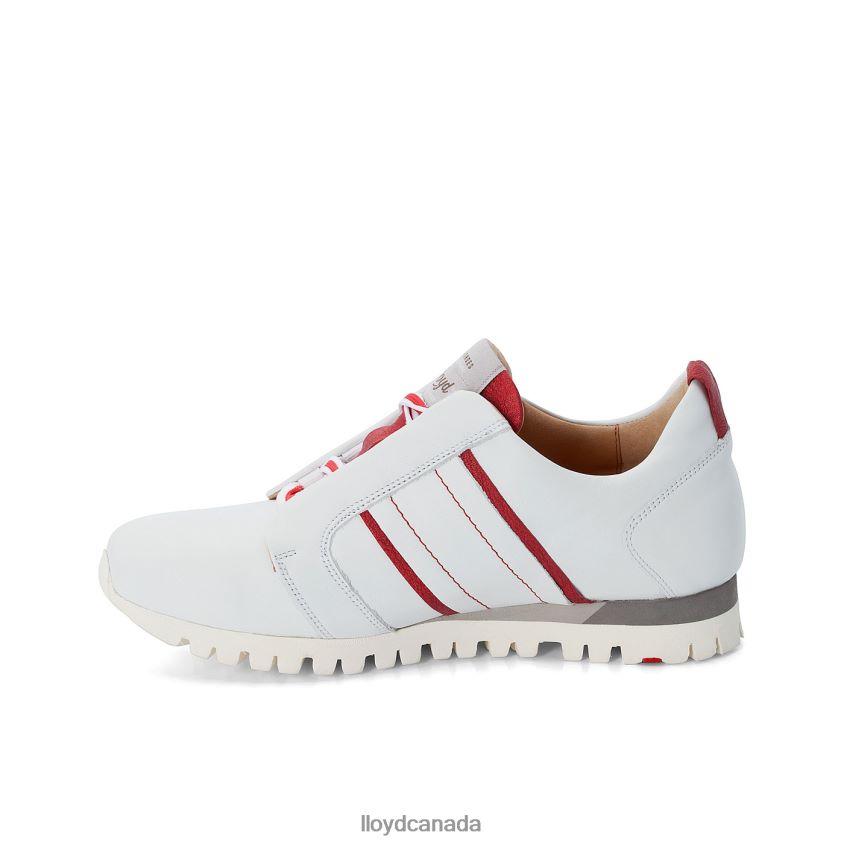 LEATHER SNEAKERS LLOYD Women white R084ZF847 Shoes