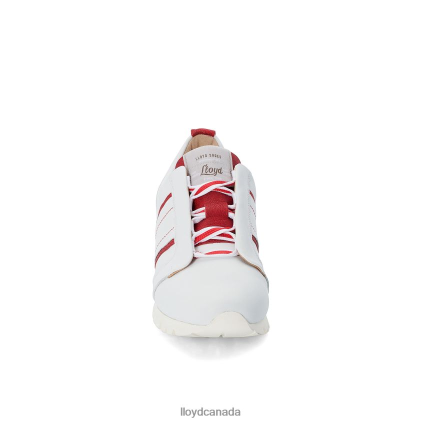 LEATHER SNEAKERS LLOYD Women white R084ZF847 Shoes