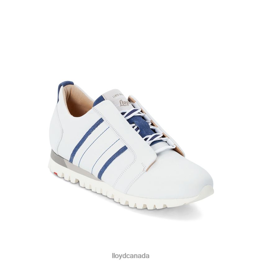 LEATHER SNEAKERS LLOYD Women white R084ZF850 Shoes