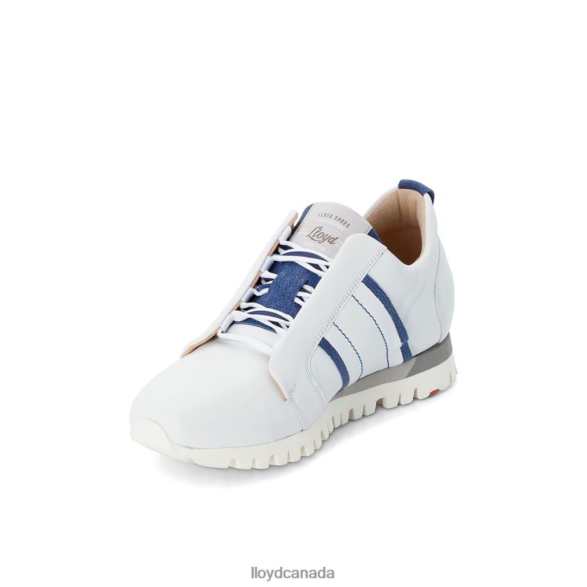 LEATHER SNEAKERS LLOYD Women white R084ZF850 Shoes