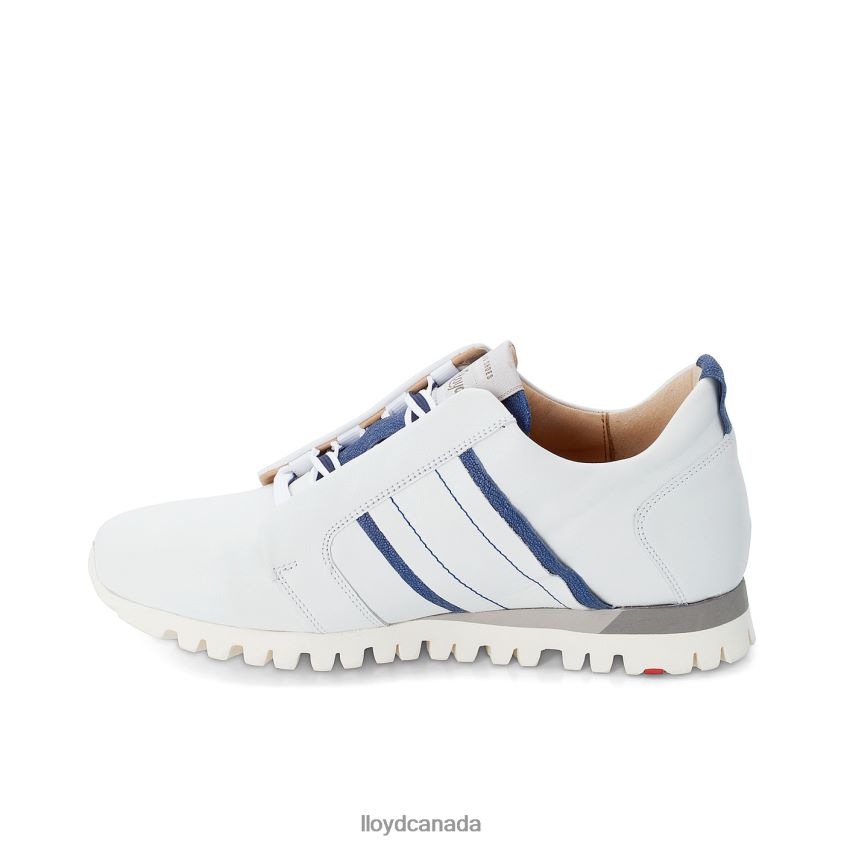 LEATHER SNEAKERS LLOYD Women white R084ZF850 Shoes