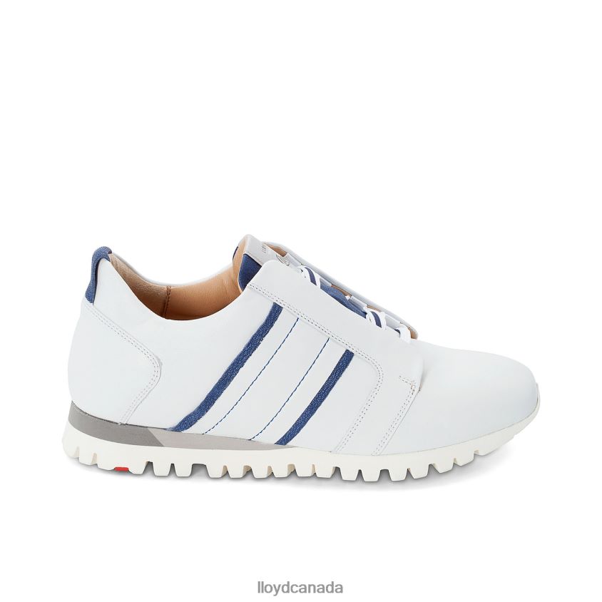 LEATHER SNEAKERS LLOYD Women white R084ZF850 Shoes