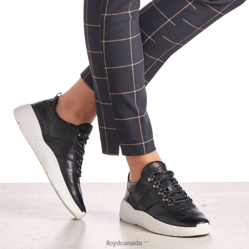 LOW TOP SNEAKERS LLOYD Women black R084ZF813 Shoes