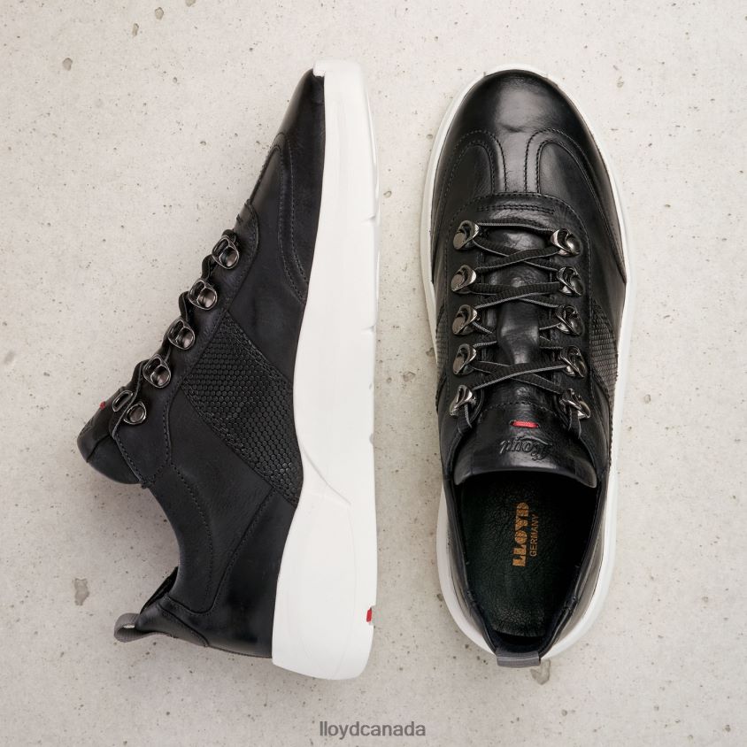 LOW TOP SNEAKERS LLOYD Women black R084ZF813 Shoes