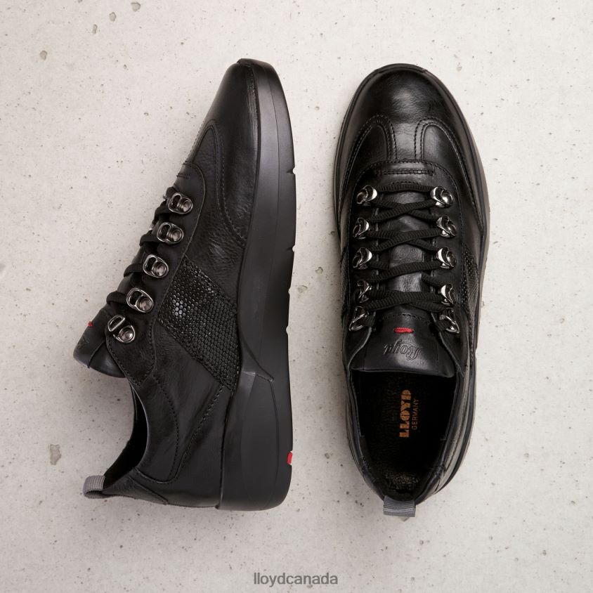 LOW-TOP SNEAKERS LLOYD Women black R084ZF849 Shoes