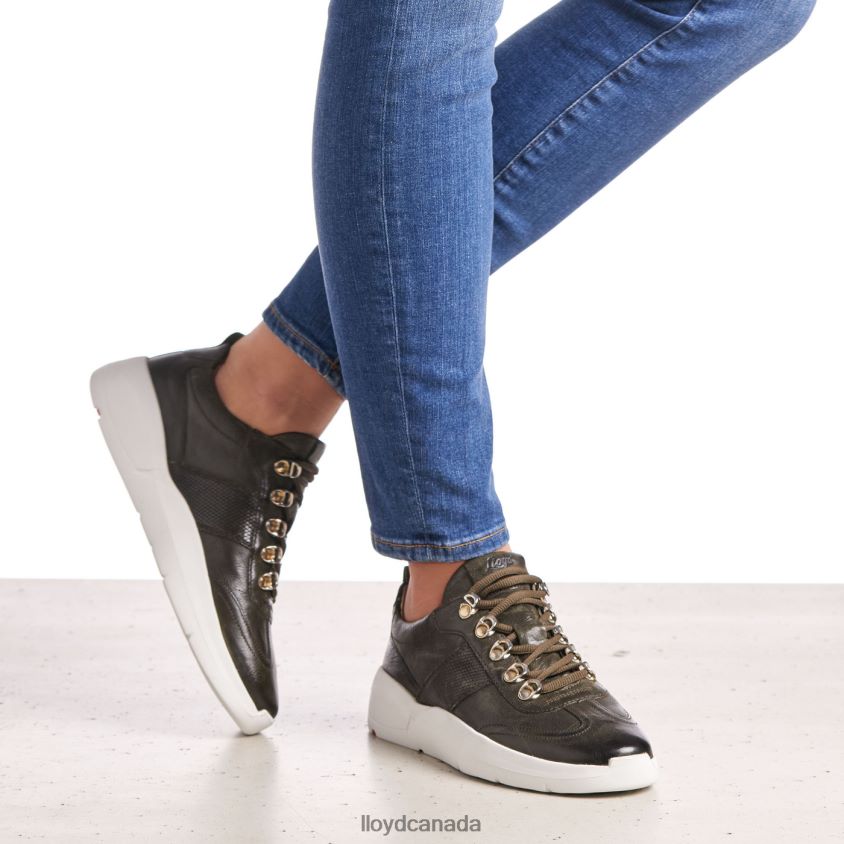 LOW TOP SNEAKERS LLOYD Women green R084ZF1351 Shoes