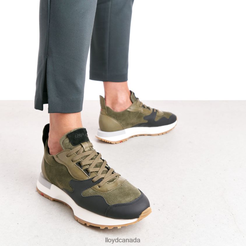 LOW TOP SNEAKERS LLOYD Women green R084ZF773 Shoes