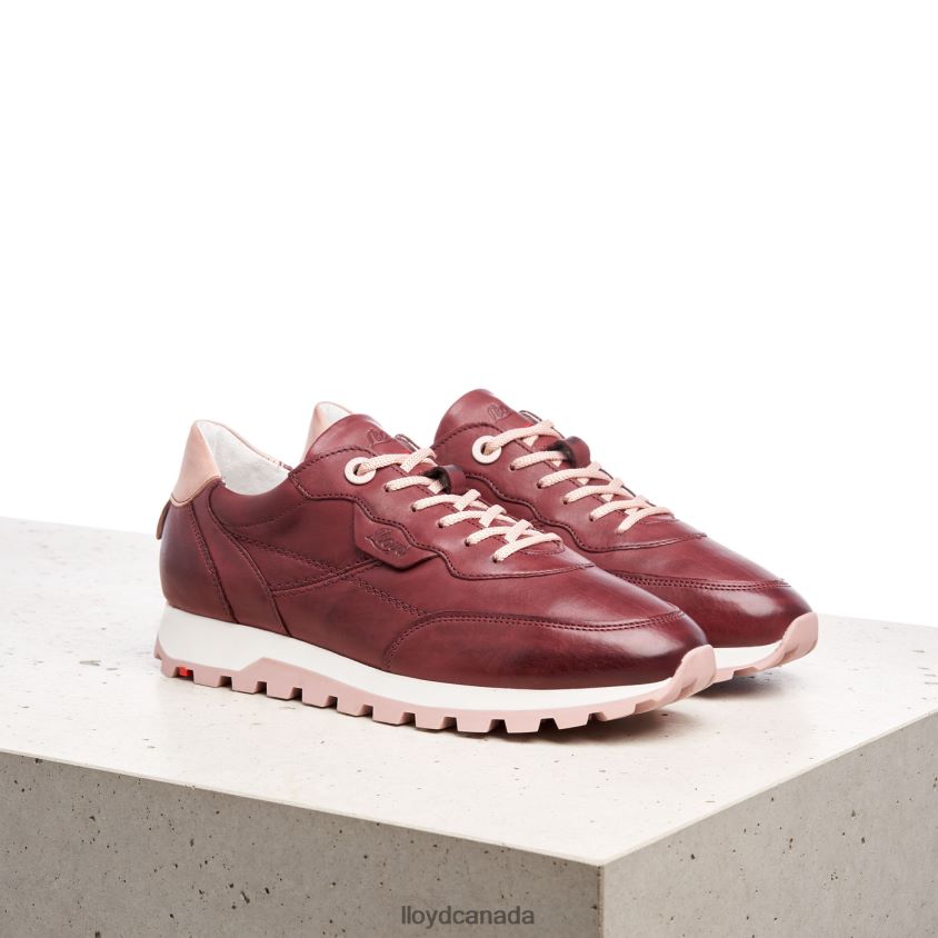 LOW-TOP SNEAKERS LLOYD Women red R084ZF803 Shoes