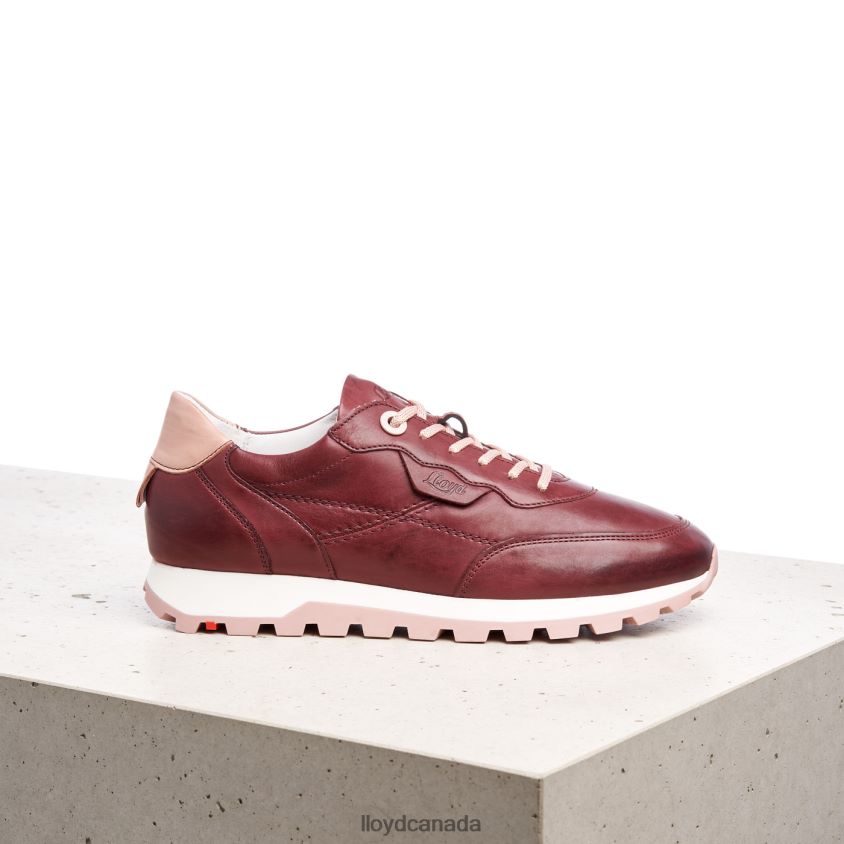 LOW-TOP SNEAKERS LLOYD Women red R084ZF803 Shoes