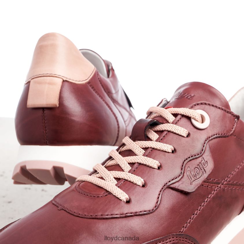 LOW-TOP SNEAKERS LLOYD Women red R084ZF803 Shoes