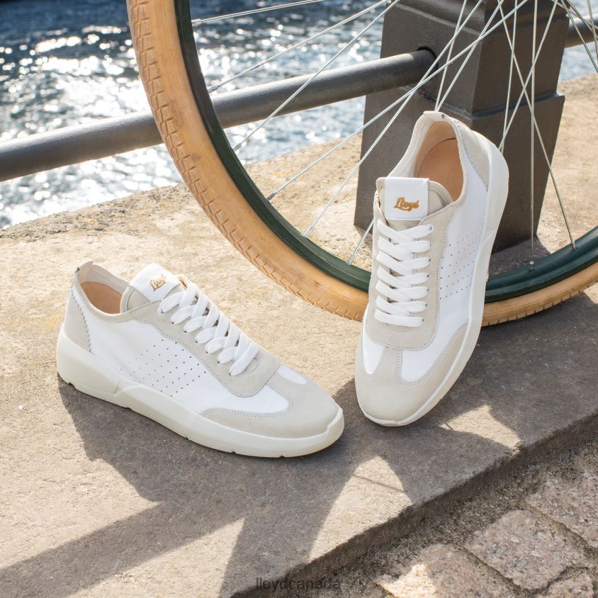 LOW-TOP SNEAKERS LLOYD Women white R084ZF827 Shoes