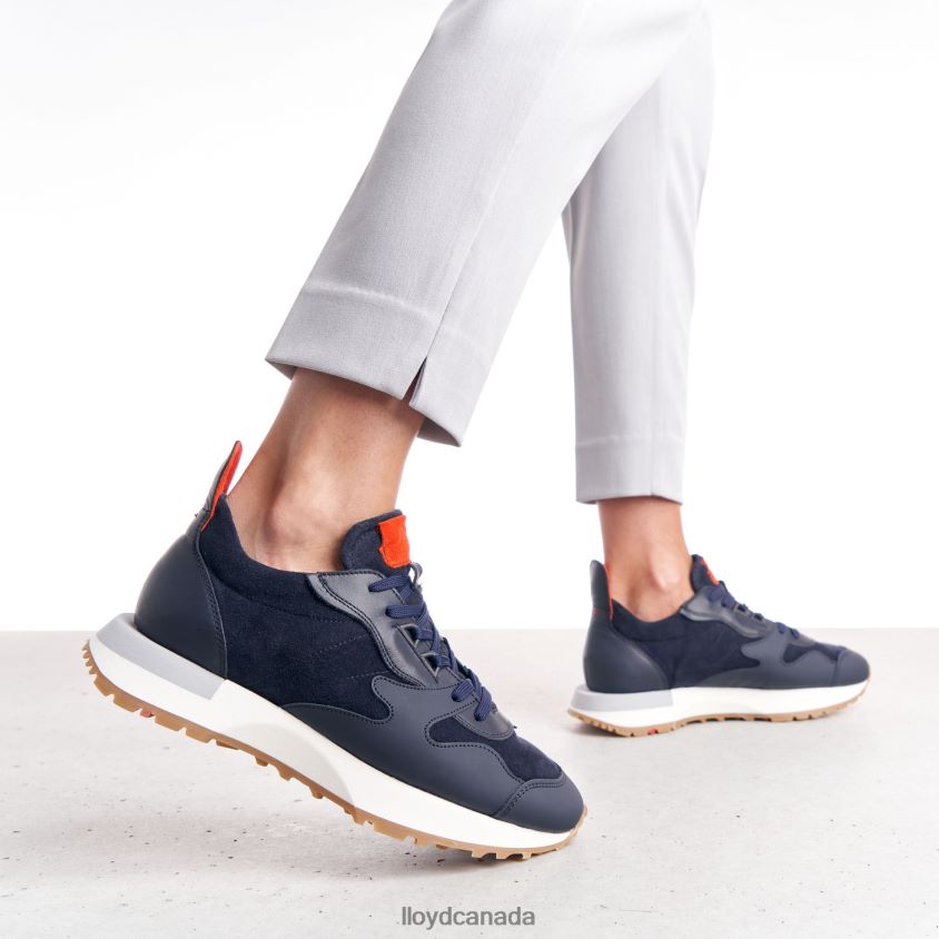 SHEEP LEATHER SNEAKERS LLOYD Women blue R084ZF791 Shoes