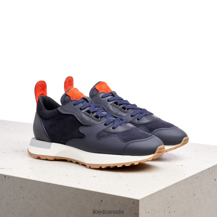 SHEEP LEATHER SNEAKERS LLOYD Women blue R084ZF791 Shoes