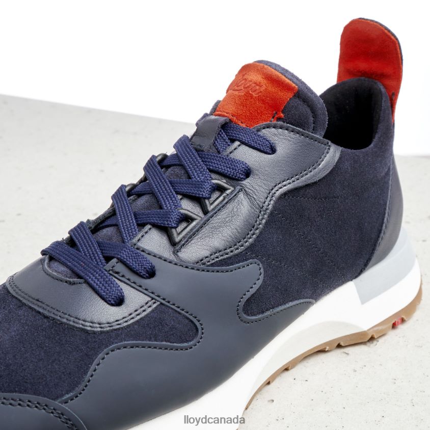 SHEEP LEATHER SNEAKERS LLOYD Women blue R084ZF791 Shoes