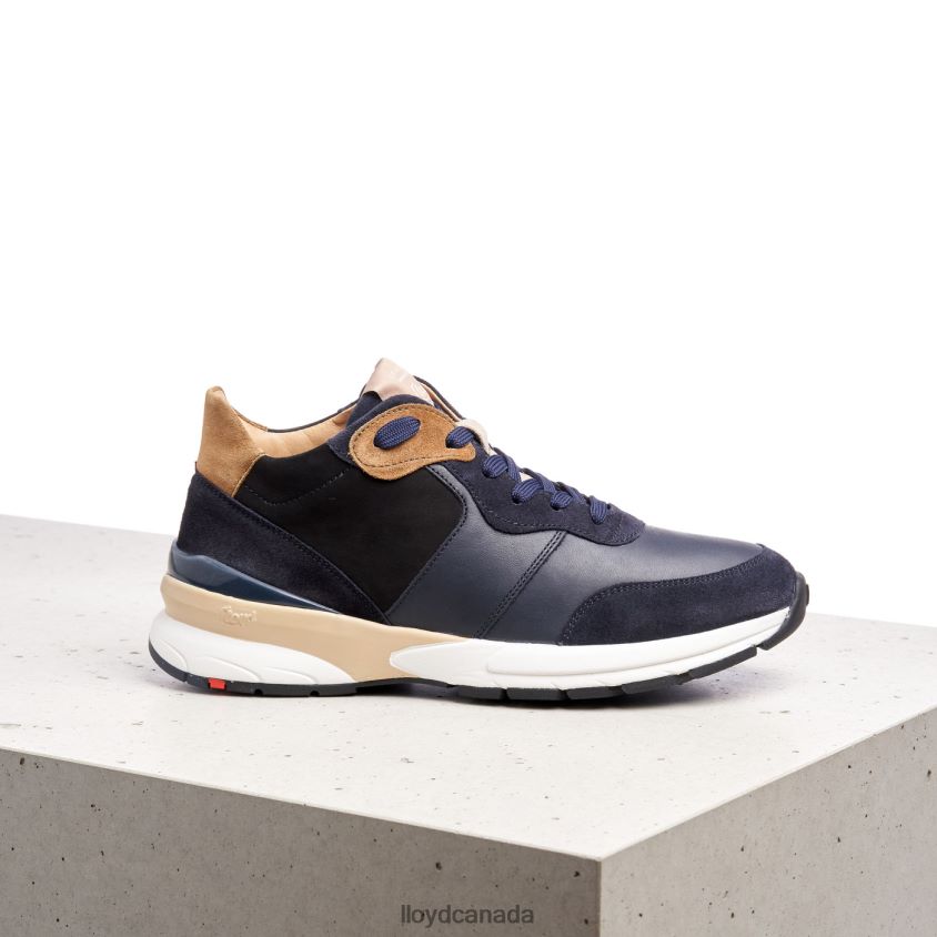 SHEEP LEATHER SNEAKERS LLOYD Women blue R084ZF814 Shoes
