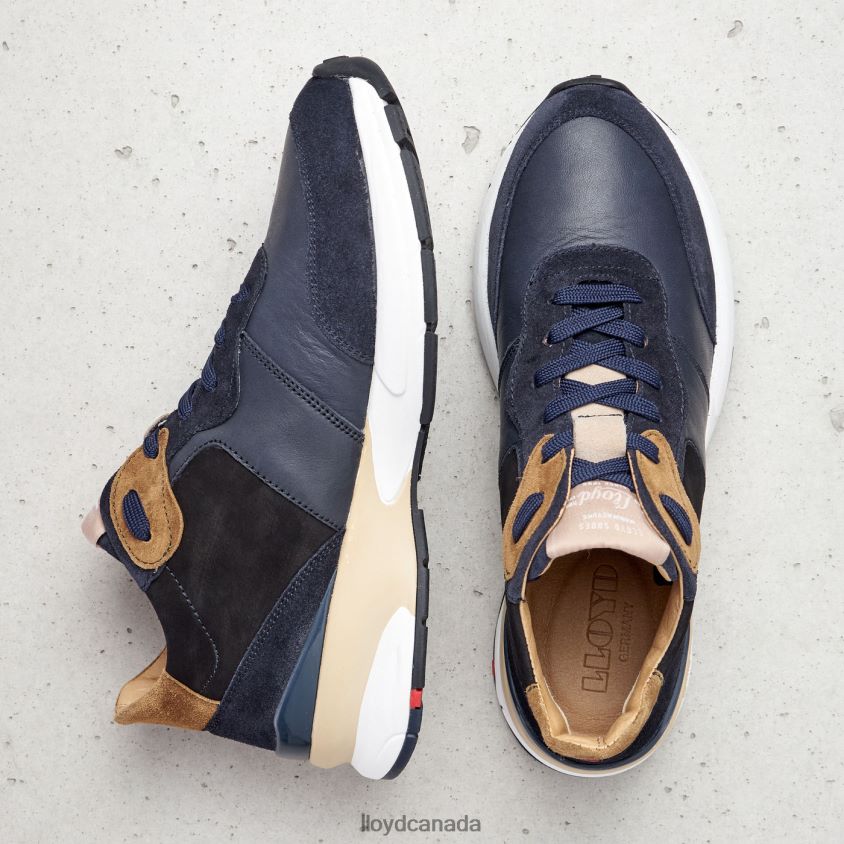 SHEEP LEATHER SNEAKERS LLOYD Women blue R084ZF814 Shoes