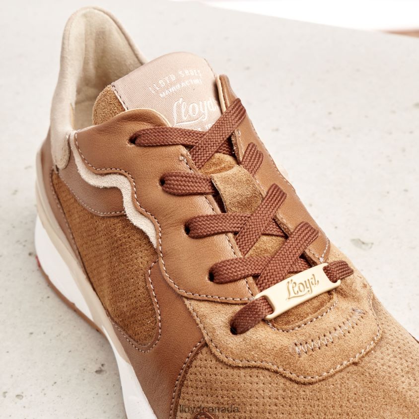 SHEEP LEATHER SNEAKERS LLOYD Women brown R084ZF804 Shoes
