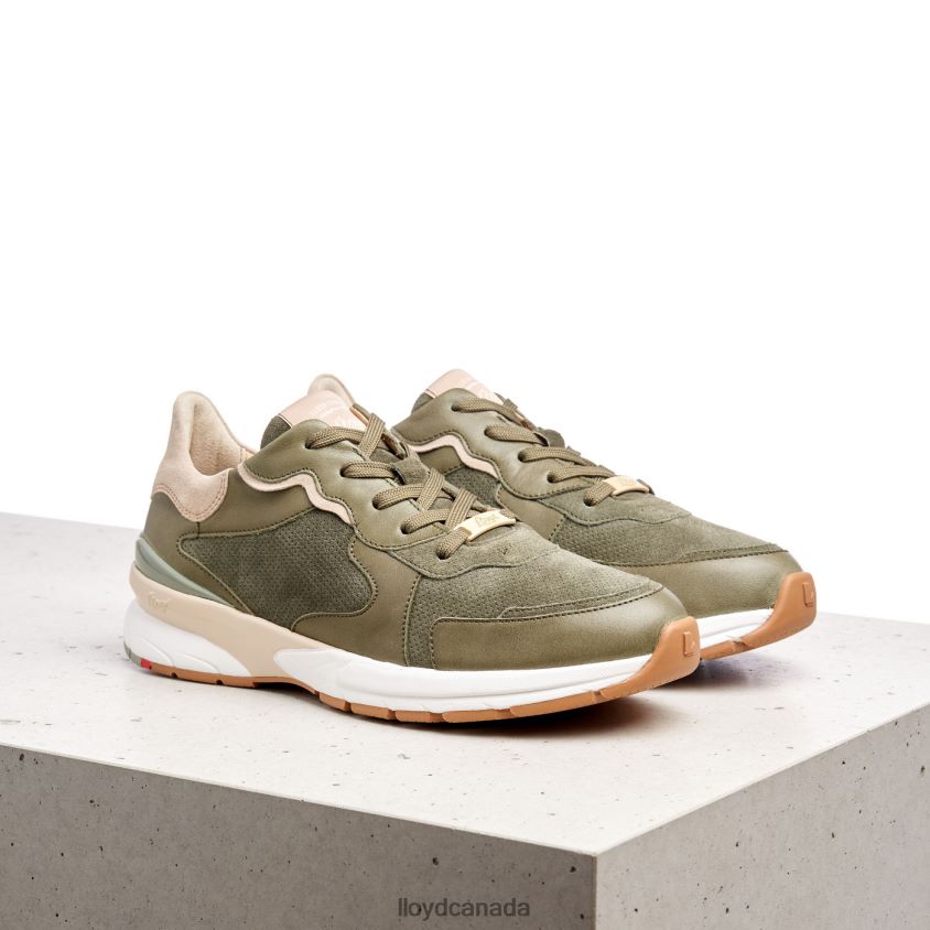 SHEEP LEATHER SNEAKERS LLOYD Women green R084ZF817 Shoes
