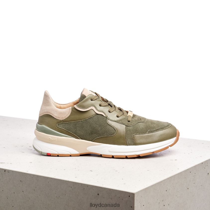 SHEEP LEATHER SNEAKERS LLOYD Women green R084ZF817 Shoes