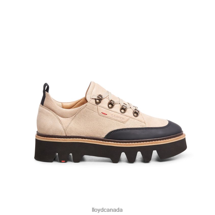 SMOOTH LEATHER SNEAKERS LLOYD Women beige R084ZF1177 Shoes