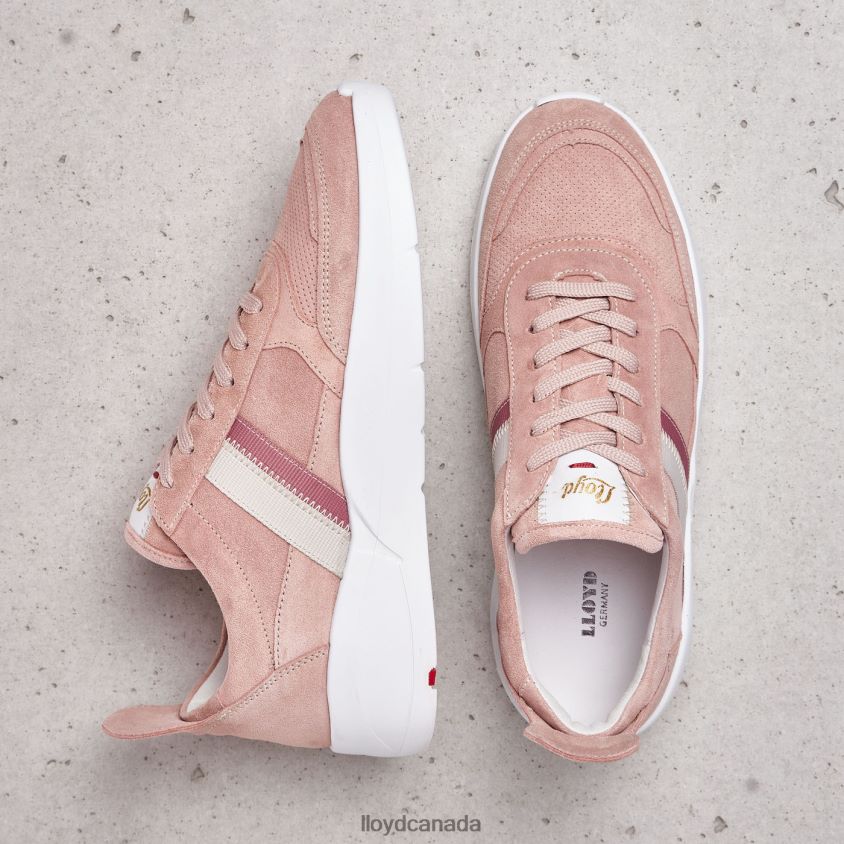 SMOOTH LEATHER SNEAKERS LLOYD Women pink R084ZF789 Shoes