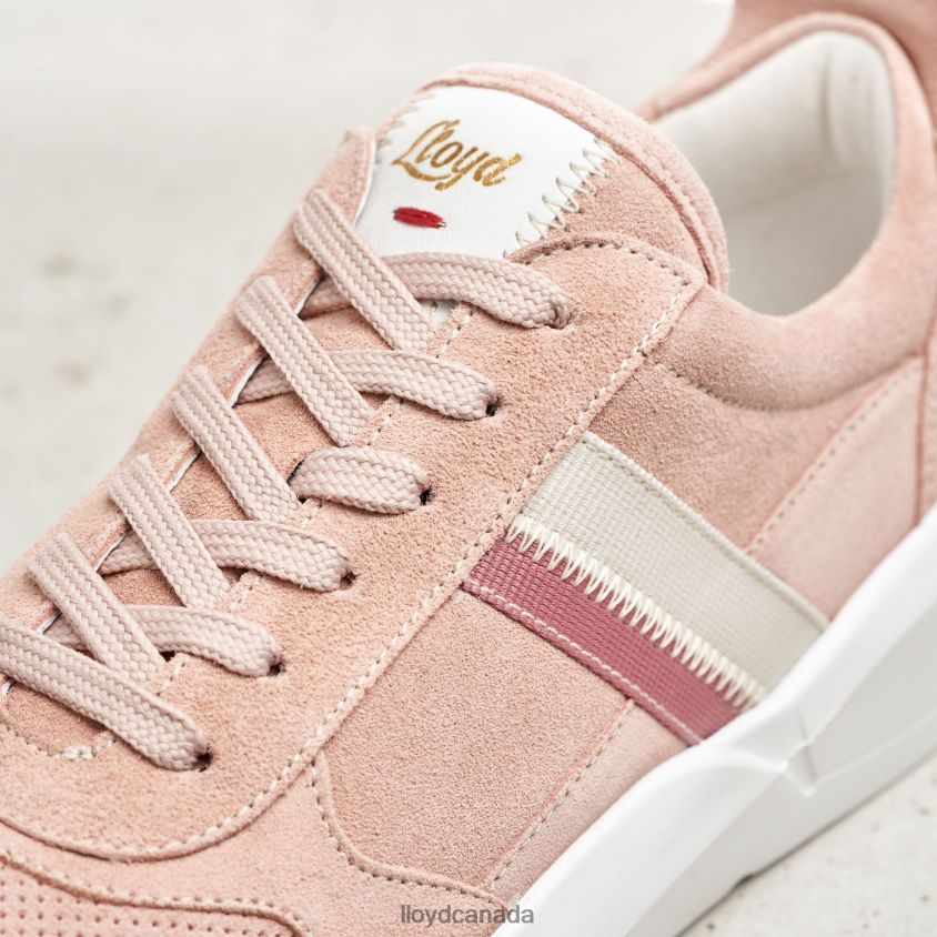 SMOOTH LEATHER SNEAKERS LLOYD Women pink R084ZF789 Shoes