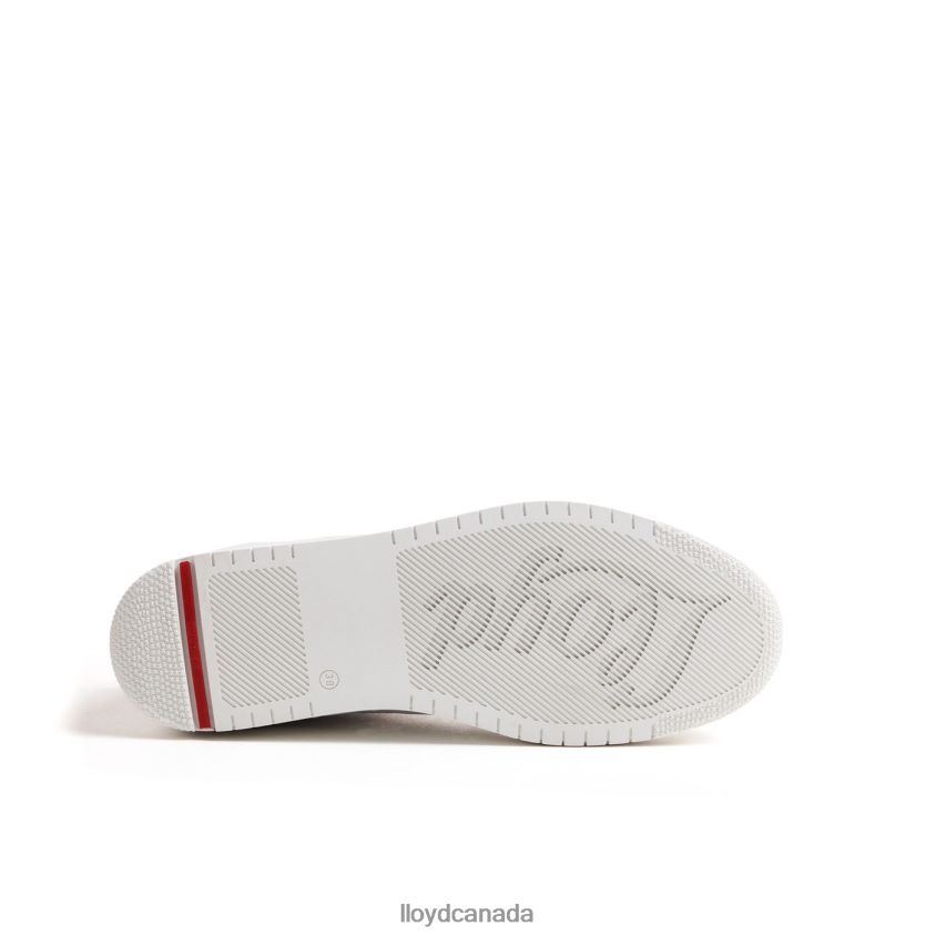 SMOOTH LEATHER SNEAKERS LLOYD Women white R084ZF756 Shoes