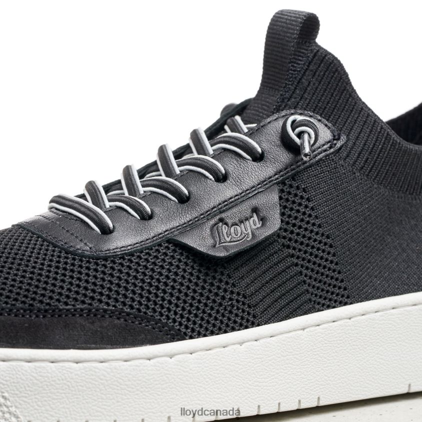 SMOOTH LEATHER SPOPTY SNEAKERS LLOYD Women black R084ZF822 Shoes