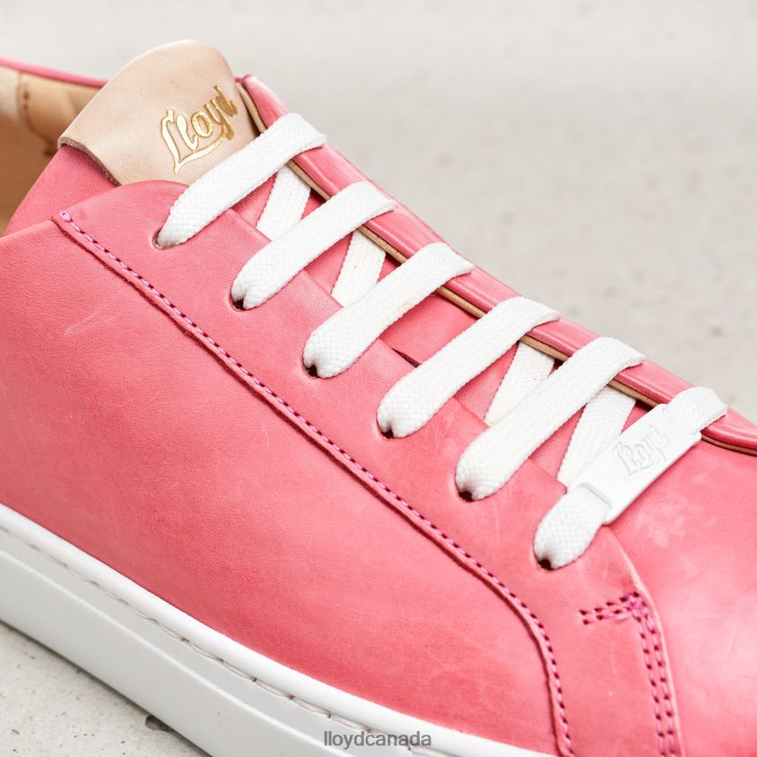 SMOOTH LEATHER SPOPTY SNEAKERS LLOYD Women pink R084ZF842 Shoes