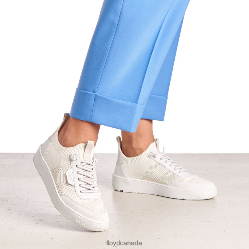 SPOPTY SMOOTH LEATHER SNEAKERS LLOYD Women white R084ZF806 Shoes