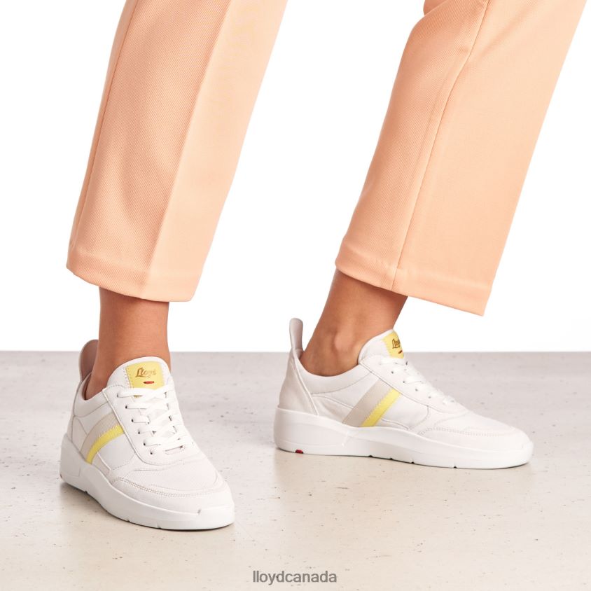SPOPTY SMOOTH LEATHER SNEAKERS LLOYD Women white R084ZF808 Shoes