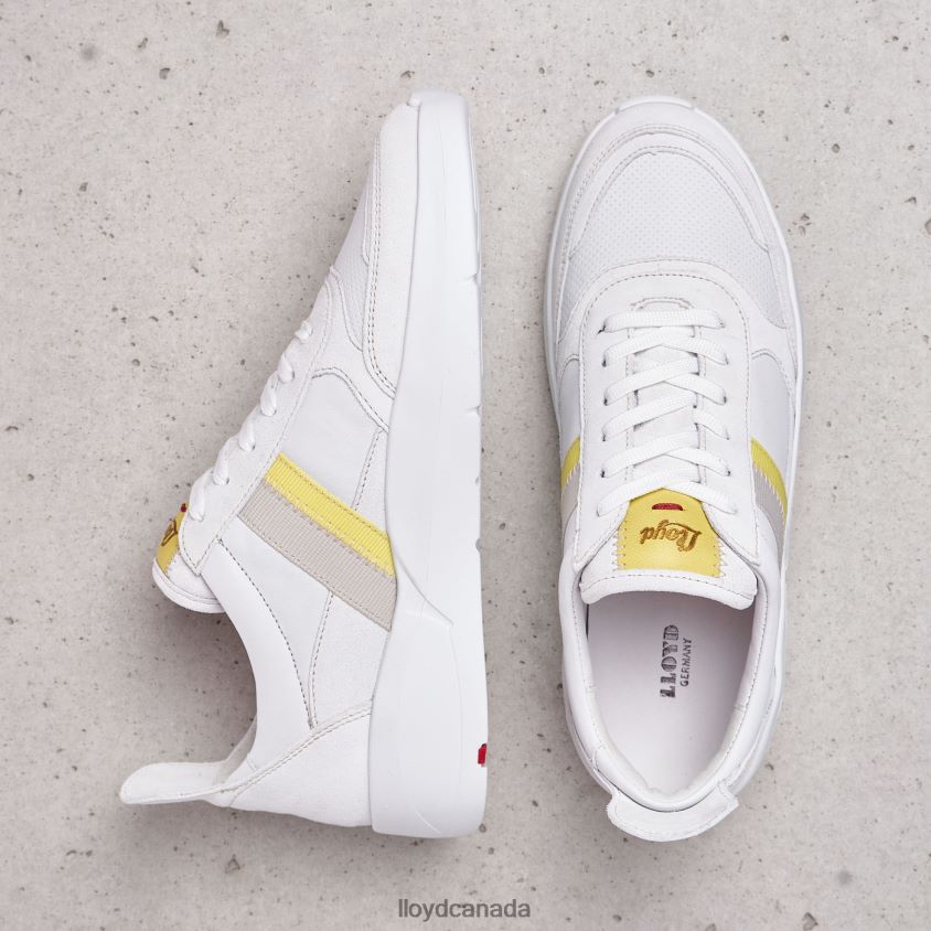 SPOPTY SMOOTH LEATHER SNEAKERS LLOYD Women white R084ZF808 Shoes