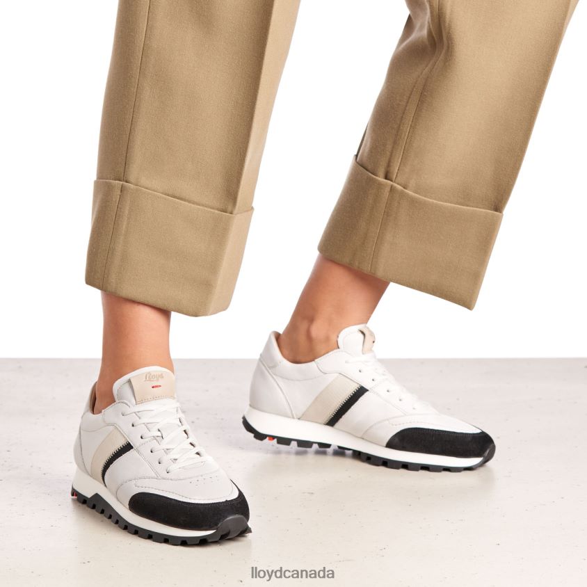 SPOPTY SMOOTH LEATHER SNEAKERS LLOYD Women white R084ZF828 Shoes