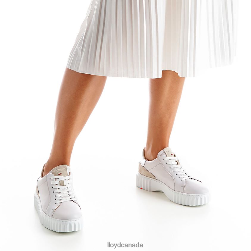 SPORTY LOOK SNEAKER LLOYD Women white R084ZF838 Shoes