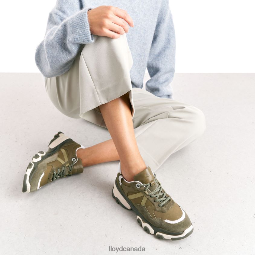 SUEDE SNEAKERS LLOYD Women green R084ZF802 Shoes